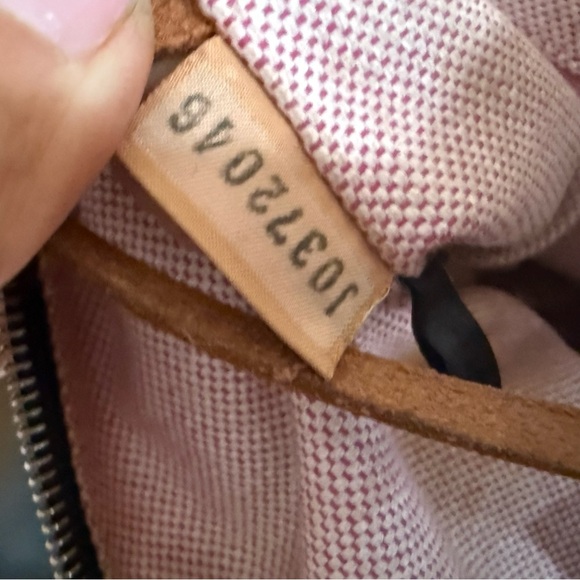 DOONEY & BOURKE Champosa Black Brown Pebbled Leather Satchel Handbag XL - Picture 12 of 13